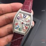 Franck Muller Color Dreams Collection SS Diamond Replica Watch Unisex models